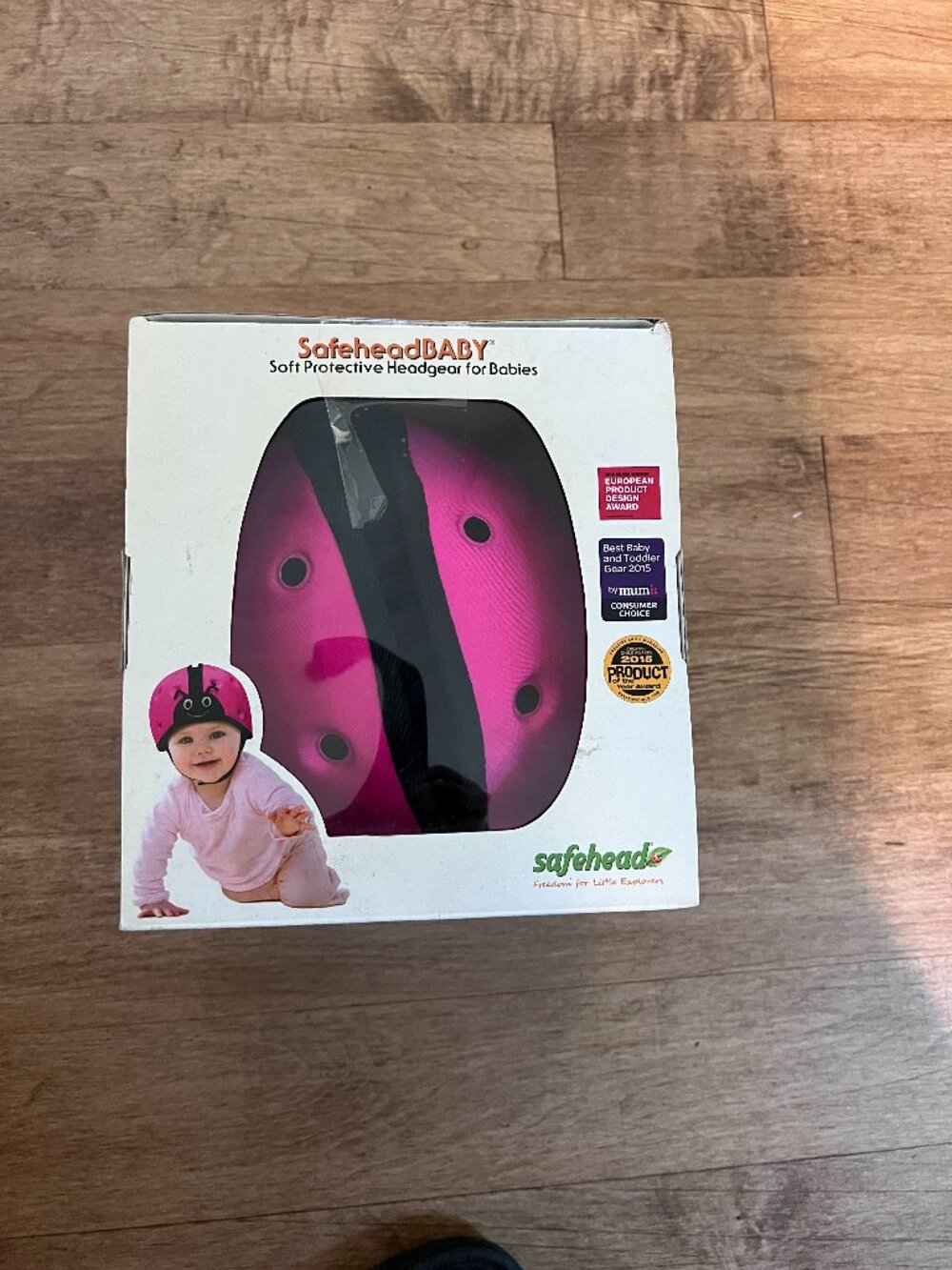 SafeheadBABY Soft Baby Head Protector Helmet for Crawling and Walking 7–24 Month
